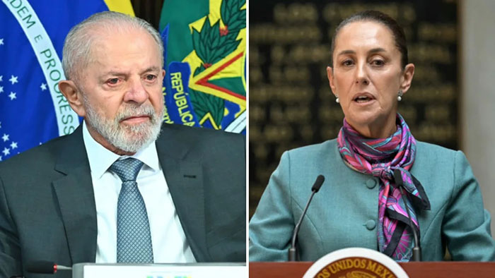 Lula y Sheinbaum hablan sobre cómo tener “relaciones productivas” con el nuevo Gobierno de EE.UU.